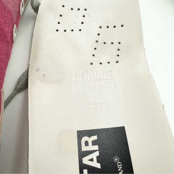 Golden Goose Pink Camo Superstar Shoes - Picture 10 of 10